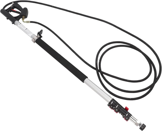 Hogedrukreiniger, 2 Slangadapters, 5 Sproeiers voor Soffits, Dakgoten en Daken