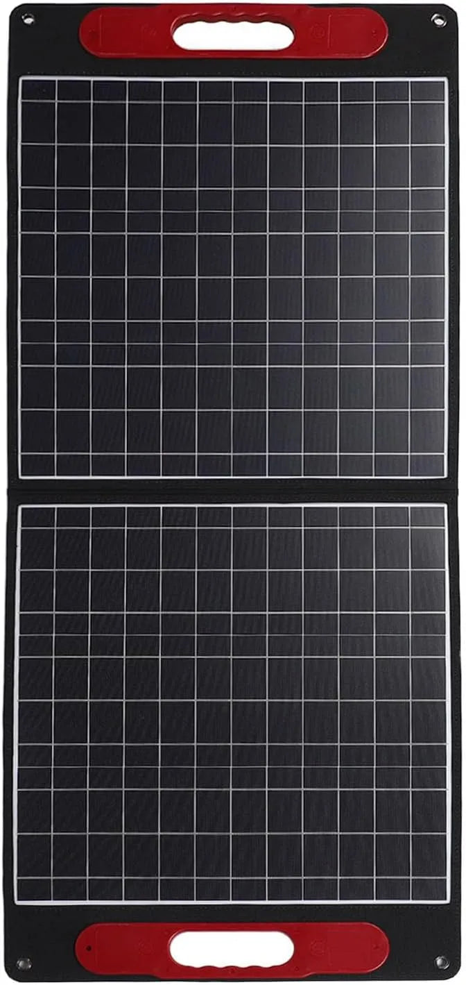 Zonnepaneel, Buitenkamperen, Draagbaar Zonnepaneel met mobiele uitvoering van 100 W