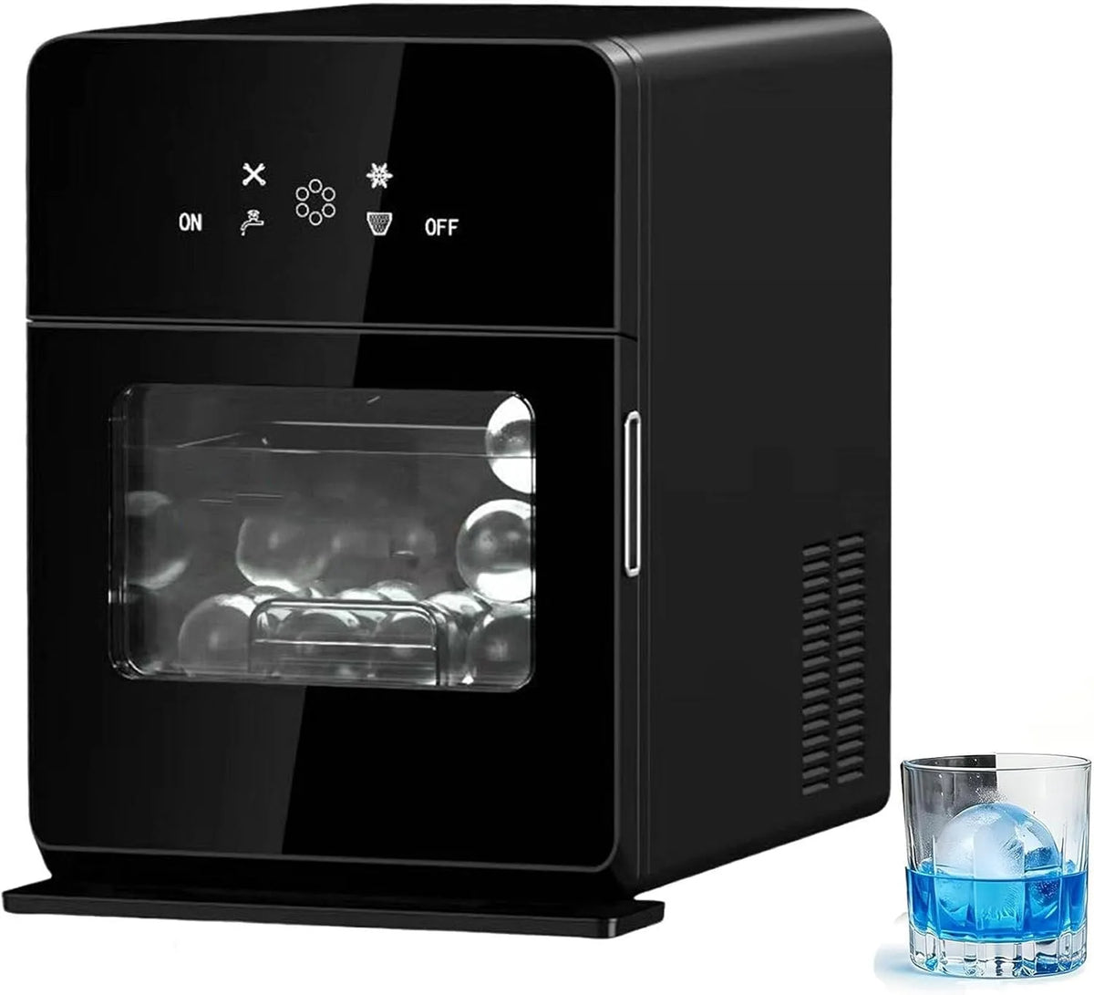 Machine, 50 mm, draagbaar, voor whisky, cocktails, thuisbar en dagelijks gebruik