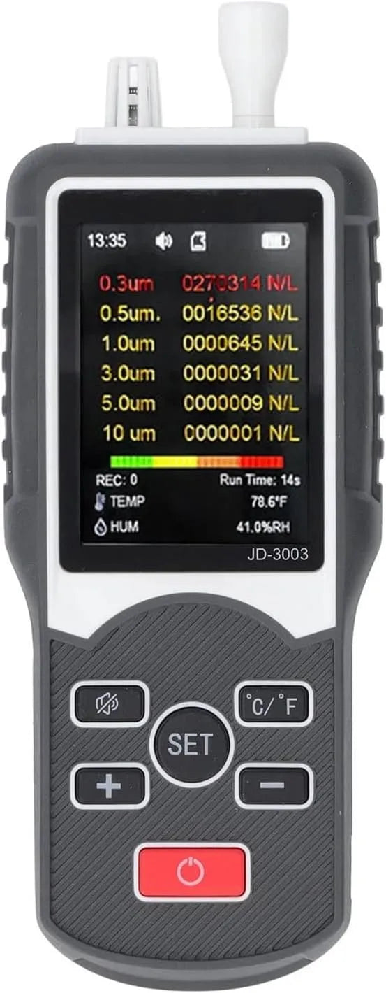 Luchtkwaliteitsmeter, Sensordetector Tester Realtime lezen