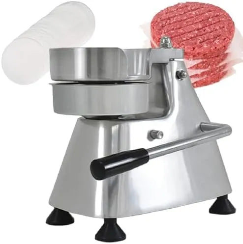 Burger Press Machine, Hamburger Patty, 4/5/6 'Hamburger Beef Patty Maker, voor zwaar gebruik Food-Grade RVS Bowl Burger Press Machine, Commerciële
